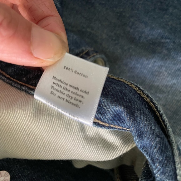 EUC Hey Gang Loose Crop Richman wash jeans - Picture 9 of 11